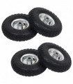 Sack Truck Wheels 4 pcs Rubber 4.10/3.50-4 (260x83)