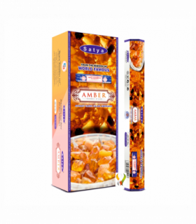 Satya Amber  Hexa - 120 Sticks
