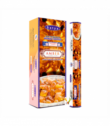 Satya Amber  Hexa - 120 Sticks