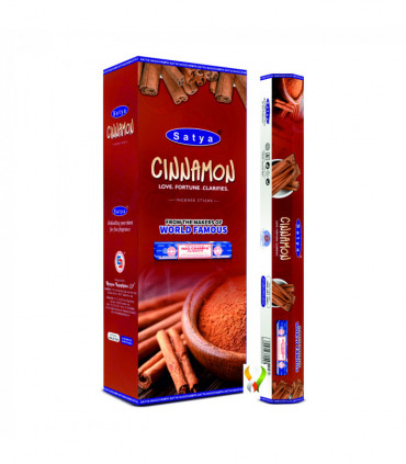 Satya Cinnamon  Hexa - 120 Sticks