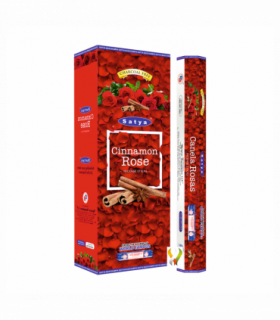 Satya Cinnamon Rose Hexa - 120 Sticks