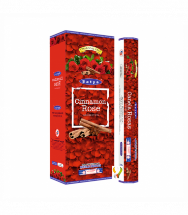 Satya Cinnamon Rose Hexa - 120 Sticks