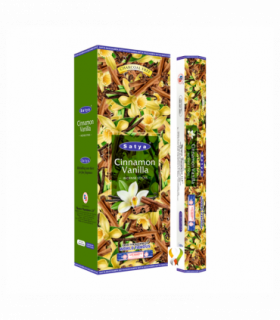 Satya Cinnamon Vanilla Hexa - 120 Sticks