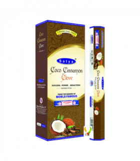 Satya Coco Cinnamon Clove  Hexa - 120 Sticks