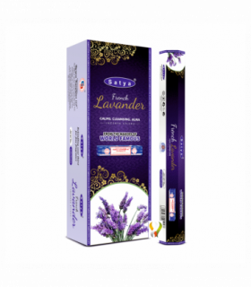 Satya French Lavender Hexa - 120 Sticks