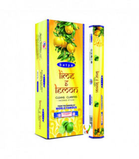 Satya Lime & Lemon  Hexa - 120 Sticks