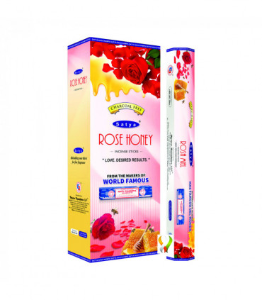 Satya Rose Honey Hexa - 120 Sticks