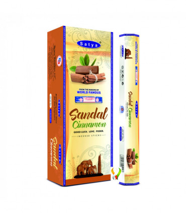 Satya Sandal Cinnamon  Hexa - 120 Sticks