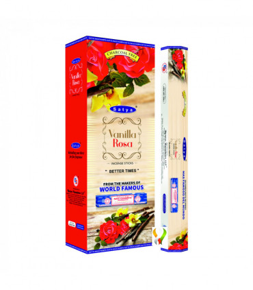 Satya Vanilla Rose Hexa - 120 Sticks