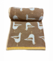 Seagull Turkish Cotton jacquard Hand towel Beige