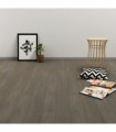 Self-adhesive Flooring Planks 4.46 m² 3 mm PVC Grey and Brown