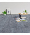 Self-adhesive Flooring Planks 5.11 m² PVC Grey Marble