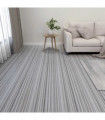 Self-adhesive Flooring Planks 55 pcs PVC 5.11 m² Light Grey