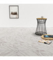 Self-adhesive PVC Flooring Planks 5.11 m² White Marble