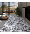 vidaXL Self-adhesive PVC Flooring Planks 5.21 m? 2 mm Grey Pattern