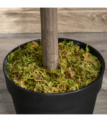 Set Of 2 90cm/3FT Artificial Bay Laurel Topiary Trees w/Pot Fake Plant