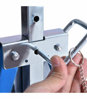 Set Of 2 Steel Adjustable Saw Horses Telescopic Builders Trestle/Bench