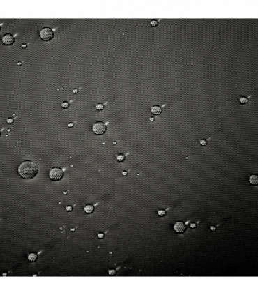 Set of 2 Lounger Cushions Deep Seat Patio Cushions with Ties Black