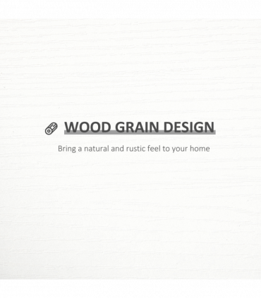 Set of 3 Wooden Floating Shelves Wall Mount CD DVD Display White HOMCOM