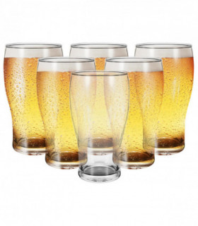 Vinsani Tulip Beer Glasses 6pcs 0000110