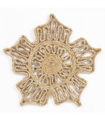 Severn Jute Star 36x36cm Natural Set of 2 Placemats