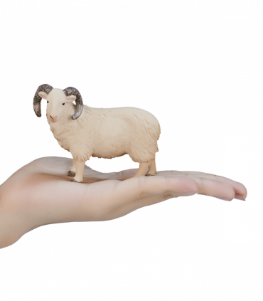 Sheep Ram Toy  Realistic Farm Animal Model