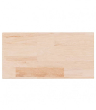 Shelf Board 40x20x4 cm Untreated Solid Wood Oak