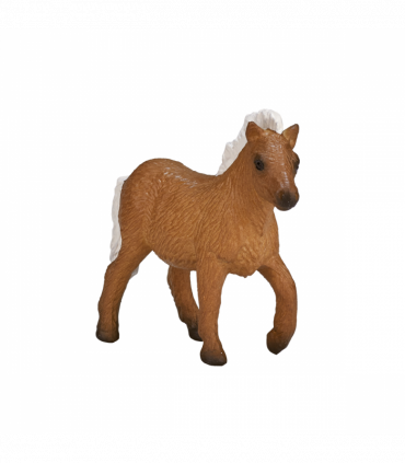 Shetland Foal Toy Figure  Realistic Horse Figurine