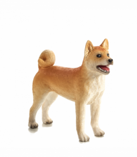 Shiba Inu Toy  Realistic Pet Dog Model