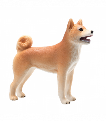 Shiba Inu Toy  Realistic Pet Dog Model