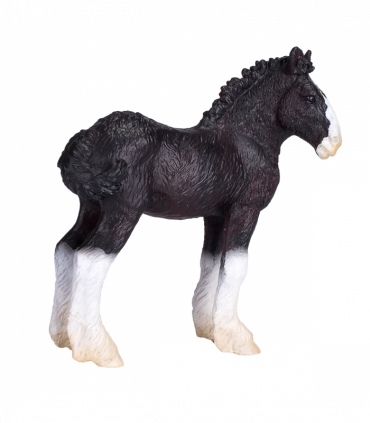 Shire Foal Toy  Realistic Equestrian Figurine