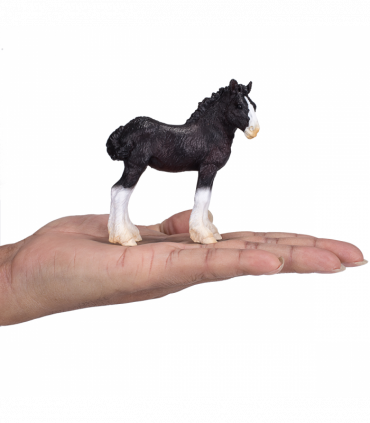 Shire Foal Toy  Realistic Equestrian Figurine