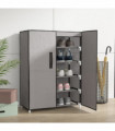 Shoe Cabinet Grey 60x28x90 cm Fabric