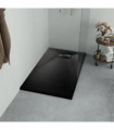 Shower Base Tray SMC Black 120x70 cm