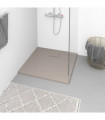Shower Base Tray SMC Brown 90x90 cm