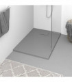 Shower Base Tray SMC Grey 100x70 cm