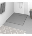 Shower Base Tray SMC Grey 100x80 cm