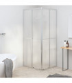 Shower Cabin Frosted ESG 90x70x180 cm