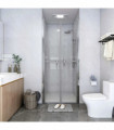 Shower Door Clear ESG 96x190 cm