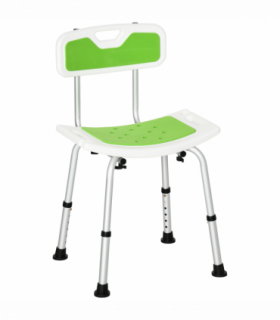 Shower Stool for the Elderly and Disabled, Adjustable Shower Stool HOMCOM