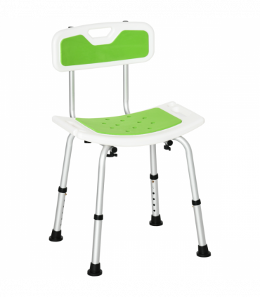 Shower Stool for the Elderly and Disabled, Adjustable Shower Stool HOMCOM