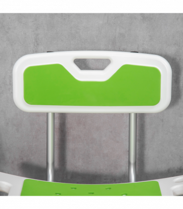 Shower Stool for the Elderly and Disabled, Adjustable Shower Stool HOMCOM