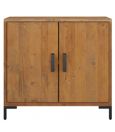 Sideboard Brown 75x35x70 cm Solid Recycled Pinewood