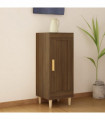 Sideboard Brown Oak 34.5x34x90 cm Engineered Wood