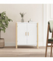 Sideboard White 62x38x70 cm Engineered Wood
