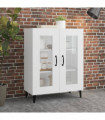 Sideboard White 69.5x34x90 cm Engineered Wood