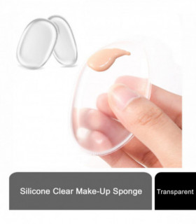 Silicone Clear Make-Up Sponge