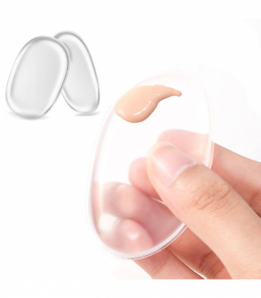 Silicone Clear Make-Up Sponge
