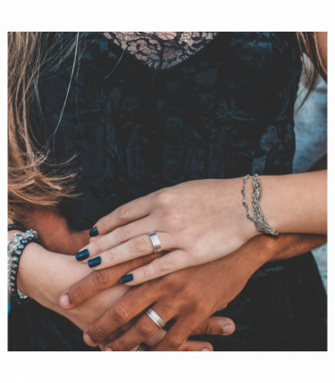 Silver Moon Bracelet