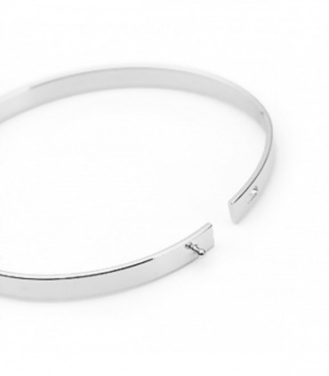Silver Thin Bangle - 5990